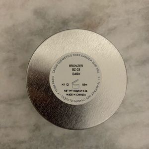 Cargo Makeup - NIB Cargo Tin Bronzer In Dark Cargo Makeup - NIB Cargo Tin Bronzer In Dark